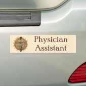 Sticker de pare-chocs adjoint du médecin (En voiture)