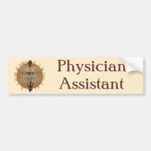 Sticker de pare-chocs adjoint du médecin