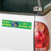 Sticker de pare-chocs amusant (Sur camion)