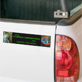 Sticker de pare-chocs anarchique (Sur camion)