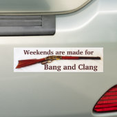 Sticker de pare-chocs Bang & Clang Cowboy Action (En voiture)