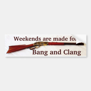 Sticker de pare-chocs Bang & Clang Cowboy Action