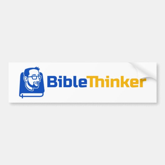 Sticker de pare-chocs BibleThinker (Devant)