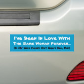 Sticker de pare-chocs d'amour (En voiture)