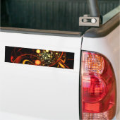 Sticker de pare-chocs d'art Abstrait (Sur camion)
