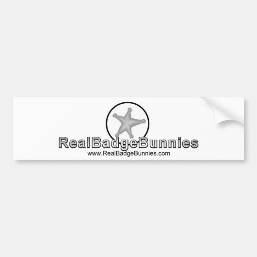 Sticker de pare-chocs de Bunny Badge (Devant)