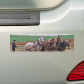 Sticker de pare-chocs de l'équipe Amish (En voiture)