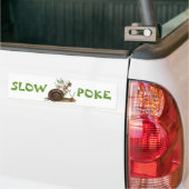 Sticker de pare-chocs de Poke Lent (Sur camion)