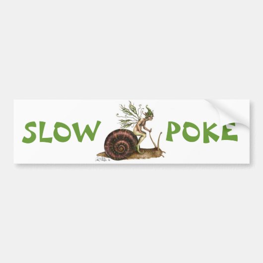 Sticker de pare-chocs de Poke Lent (Devant)