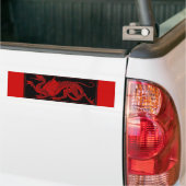 Sticker de pare-chocs Dragon (Sur camion)