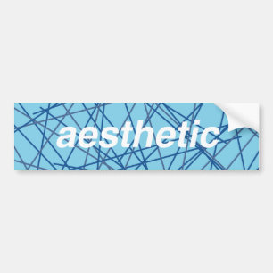 Sticker de pare-chocs esthétique rétro!