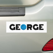sticker de pare-chocs George (En voiture)