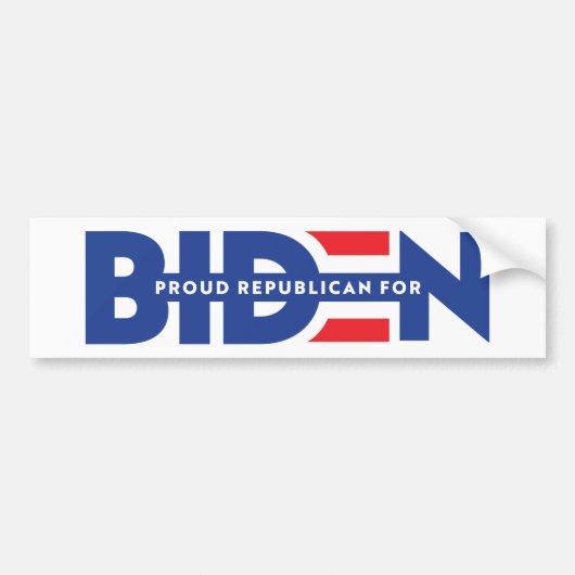 Sticker de pare-chocs Joe Biden (Devant)