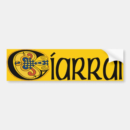 Sticker de pare-chocs Kerry (gaélique) (Devant)