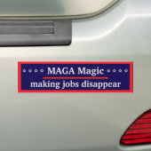Sticker de pare-chocs magique MAGA (En voiture)
