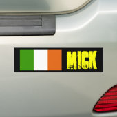 Sticker de pare-chocs MICK (En voiture)