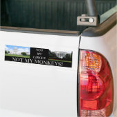 Sticker de pare-chocs MONKEYS D.C (Sur camion)
