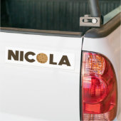 sticker de pare-chocs Nicola cookie (Sur camion)