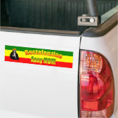 Sticker de pare-chocs Rastafonzian (Sur camion)