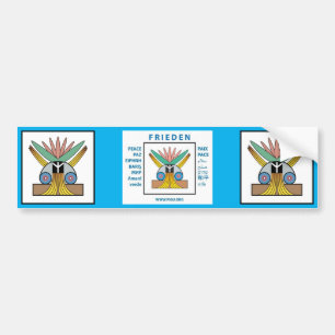 Sticker de pare-chocs Salome Peace