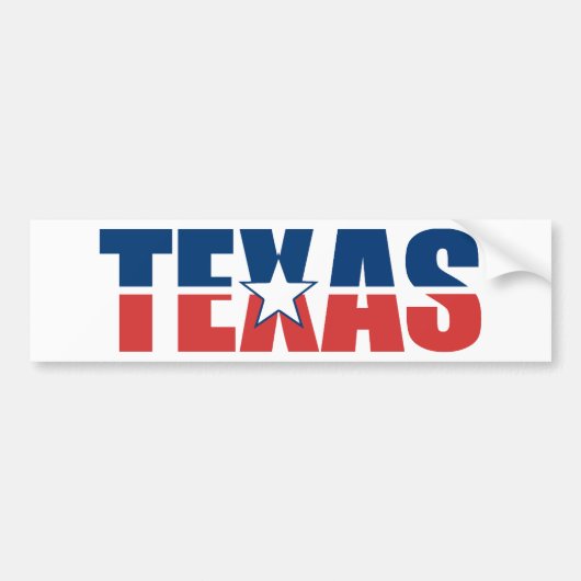 Sticker de pare-chocs Texas (Devant)