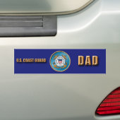 Sticker de pare-chocs USCG Papa (En voiture)