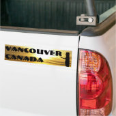 Sticker de pare-chocs Vancouver Cadeaux de souveni (Sur camion)