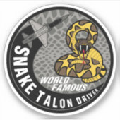Sticker de patchs de pilote Talon (Devant)