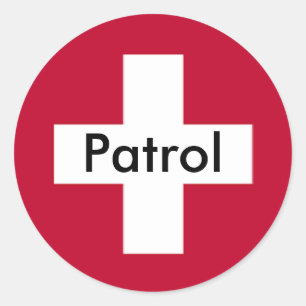 Sticker de patrouille - Un