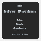 Sticker de pavillon d'argent (Devant)