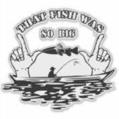 Sticker de pêche (Devant)