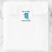 Sticker de pêche en mer profonde (Sac)