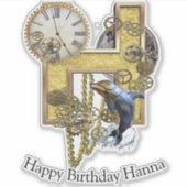 Sticker de personnalisation pour l'anniversaire de (Devant)