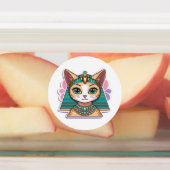 Sticker de Pharaoh Cat Mandala Cactus (Apposé)