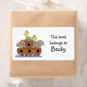 Sticker de plaque d'arche de Noah (En situation)