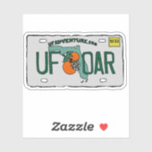 Sticker de plaque de licence (Feuille)