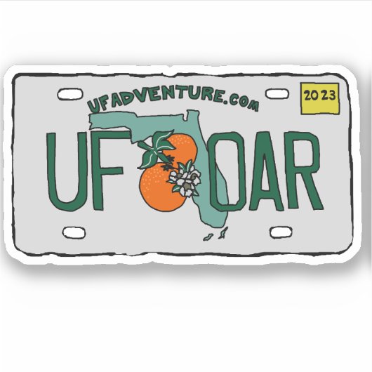 Sticker de plaque de licence (Devant)