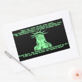 Sticker de Pleure Liberty (Enveloppe)