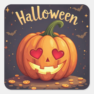 Sticker de poste de fête d'Halloween