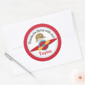 Sticker de préférence d'avion (Joueurs, fête d'ann (Enveloppe)