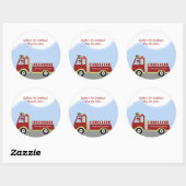 Sticker de préférence personnalisé rond moteur de  (Feuille)