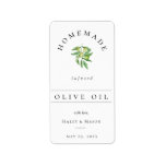 Sticker de préférence pour huile d'olive infusée p<br><div class="desc">Jolie olives aquarelle et feuille,  huile d'olive étiquette bouteille minuscule. Conçu pour correspondre à notre collection toscane de verdure d'olivier.</div>