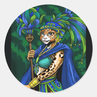 Sticker de prêtresse maya