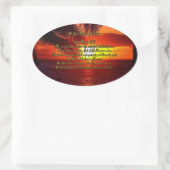 Sticker de prière de Dieu du bon matin (Sac)