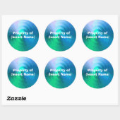 Sticker de propriété (Feuille)