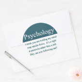 Sticker de psychologie (Enveloppe)