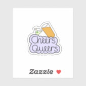 Sticker de Queers (Feuille)