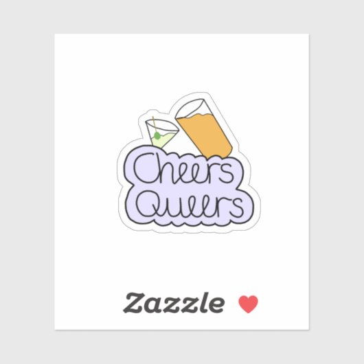 Sticker de Queers (Feuille)