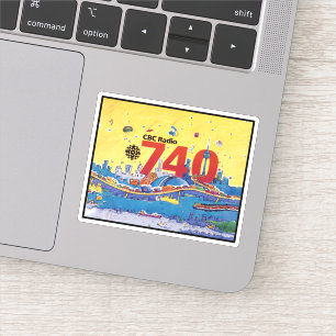 Sticker de Radio-Canada 740