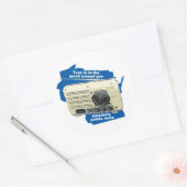 Sticker de radio publique du Wisconsin (Enveloppe)